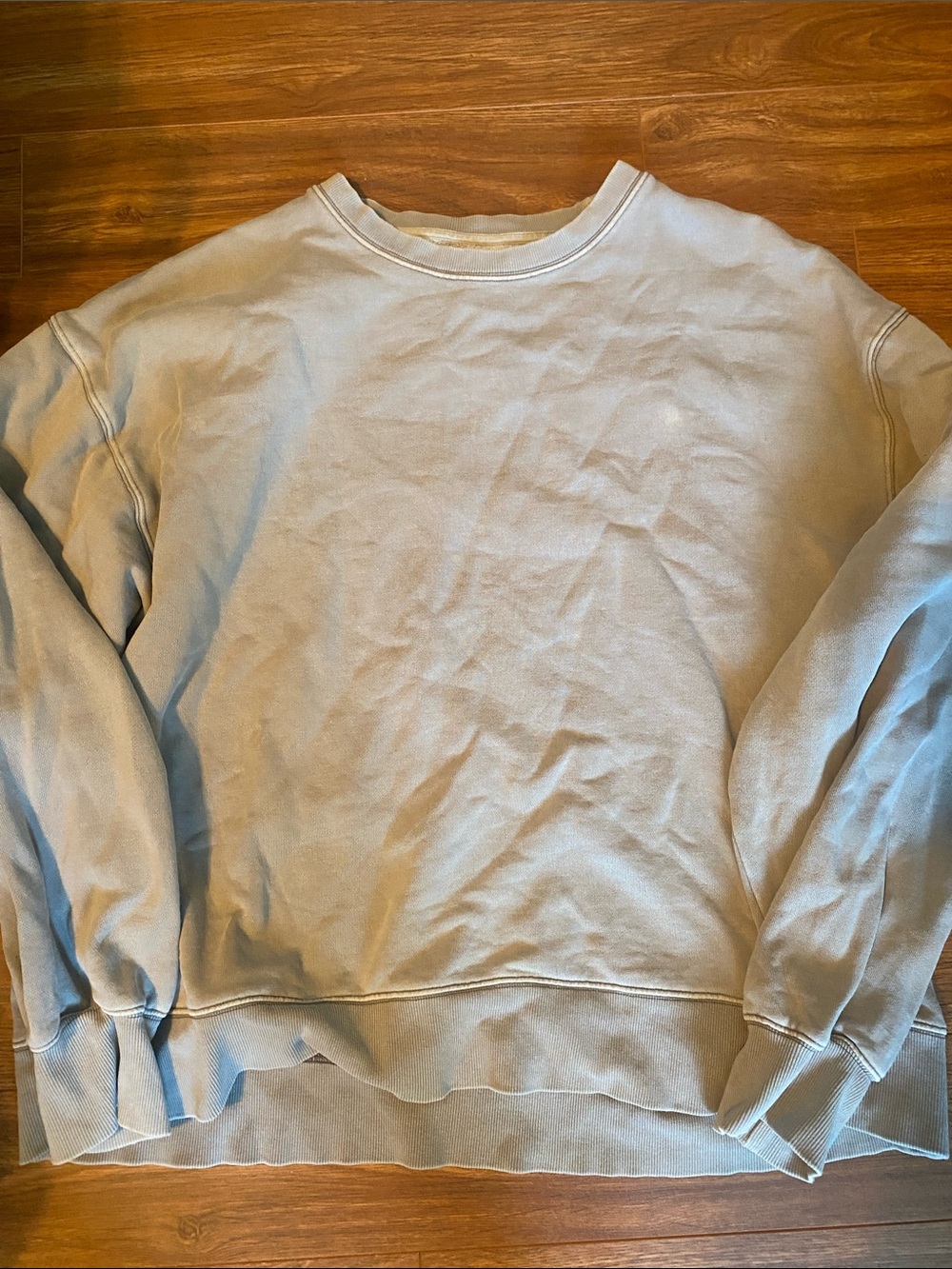 TNA stonewash grey sweatshirt